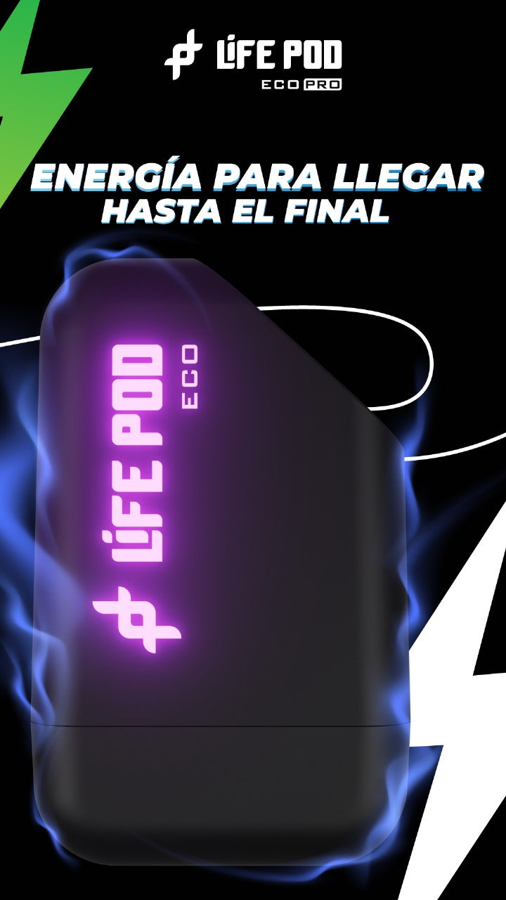 LifePod ECO II Batería – 650mAh | Para Pods de 10.000 Puffs