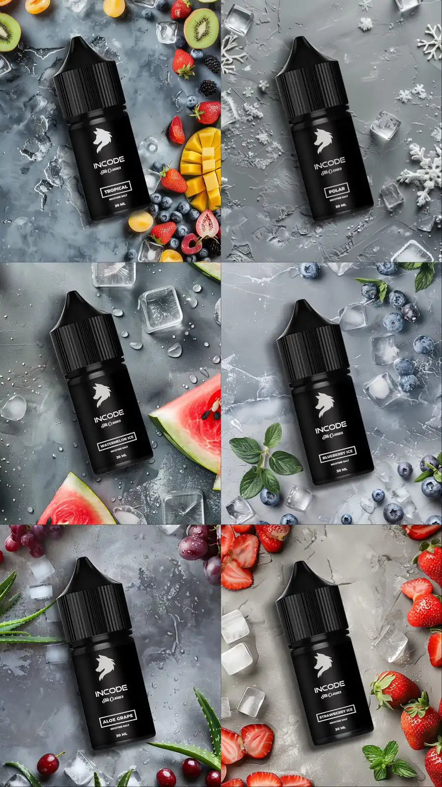 Salts Nic Incode – 30ml | Líquido Premium para Vapes